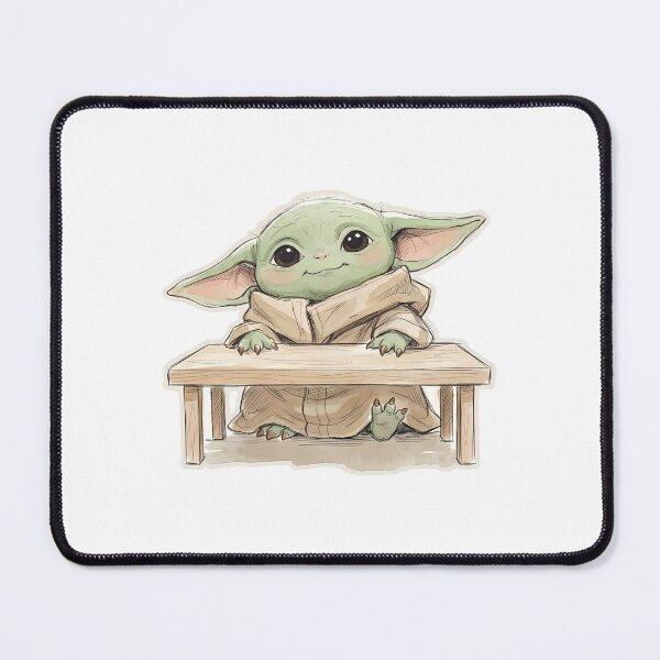 Item preview, BABY YODA WOODEN TABLE designed and sold by LIS AND MELIVERSO.