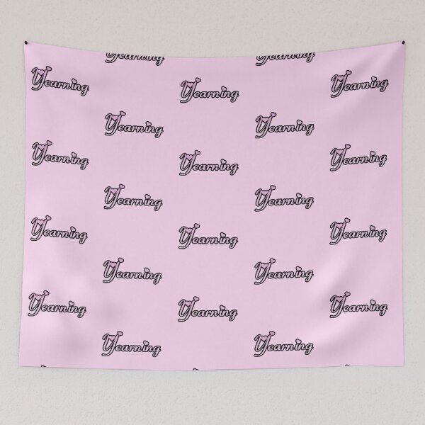 Item preview, “yearning” heart logo pink version designed and sold by meuliasshop.