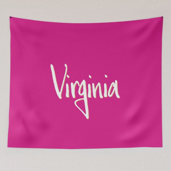 Item preview, VIRGINIA personalized type design designed and sold by CharlottePlaceArt.