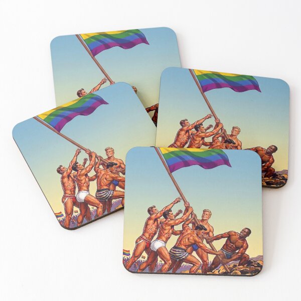 Aperçu de l'œuvre Célébrons la fierté, la force et l'unité gays créée et vendue par gayishdesign.