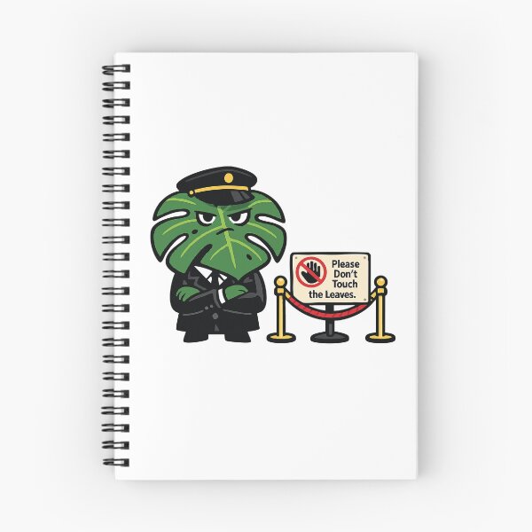 Item preview, Please Don't Touch the Leaves Funny Plant Lover designed and sold by SimplePoDesign.