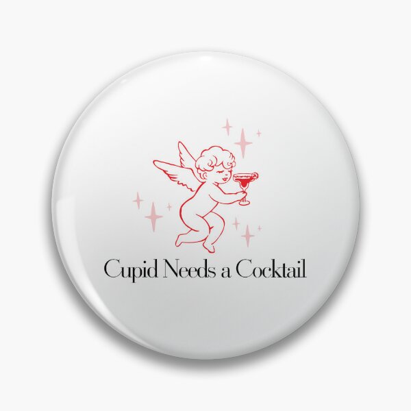 Item preview, Cupid Needs a Cocktail | Funny Anti Valentine's Day Cupid Shirt designed and sold by luckyhue.