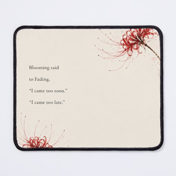 Item preview, Blooming Said to Fading | Korean Poetry Watercolor designed and sold by joycrysstudio.
