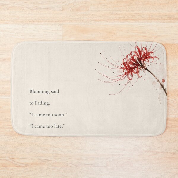 Item preview, Blooming Said to Fading | Korean Poetry Watercolor designed and sold by joycrysstudio.