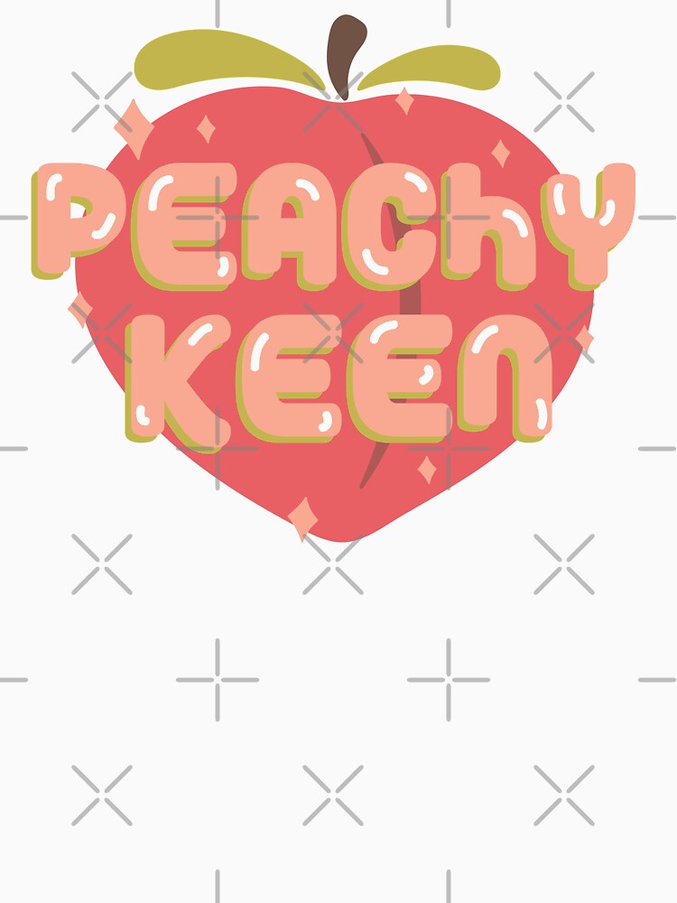 Peachy Keen by doodlebymeg