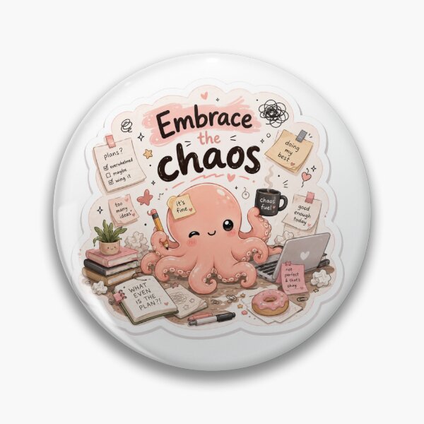 Item preview, Funny Kawaii Productivity Sticker designed and sold by Snikdha.