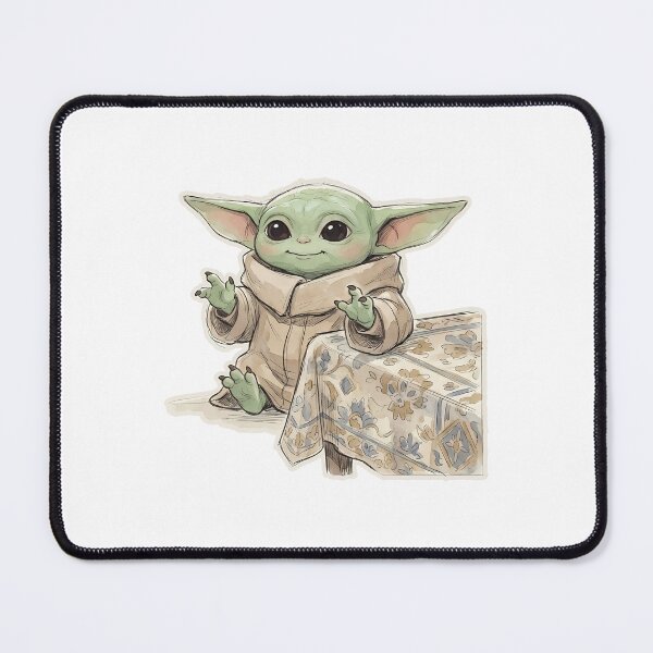 Item preview, BABY YODA VINTAGE TABLECLOTH designed and sold by LIS AND MELIVERSO.