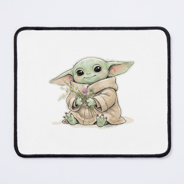 Item preview, BABY YODA WILDFLOWERS designed and sold by LIS AND MELIVERSO.
