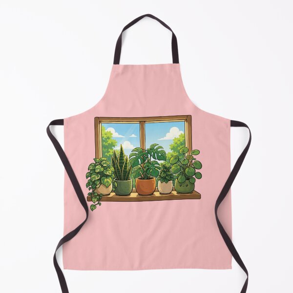 Item preview, Houseplant Window Shelf Cute Plant Lover designed and sold by SimplePoDesign.
