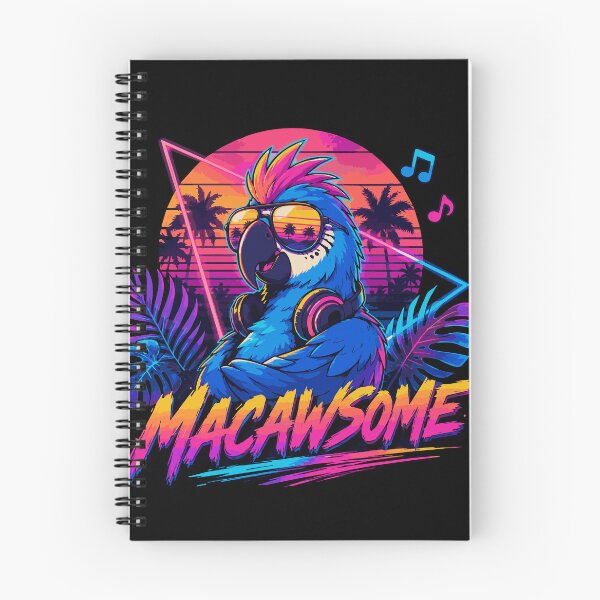 Item preview,  Macawsome macaw t-shirt  designed and sold by Huddy-clothes.