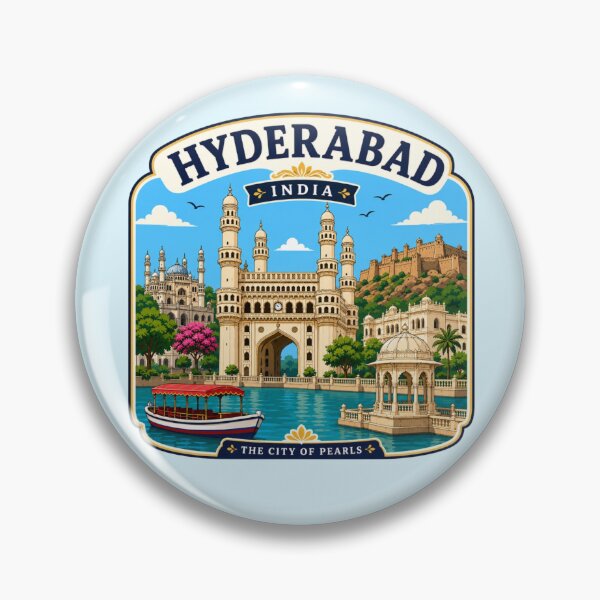 Item preview, Hyderabad, India - Charminar designed and sold by Myra365Art.