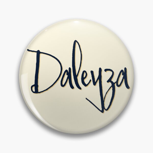 Item preview, DALEYZA personalized type design designed and sold by CharlottePlaceArt.