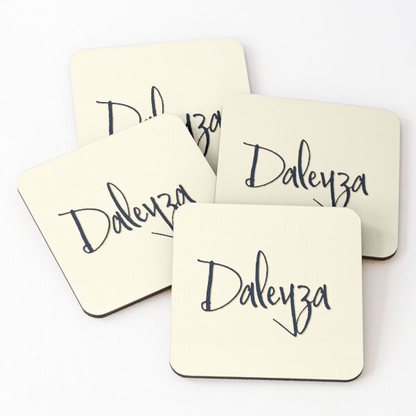 Item preview, DALEYZA personalized type design designed and sold by CharlottePlaceArt.