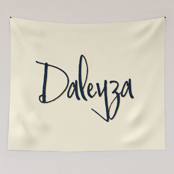 Item preview, DALEYZA personalized type design designed and sold by CharlottePlaceArt.