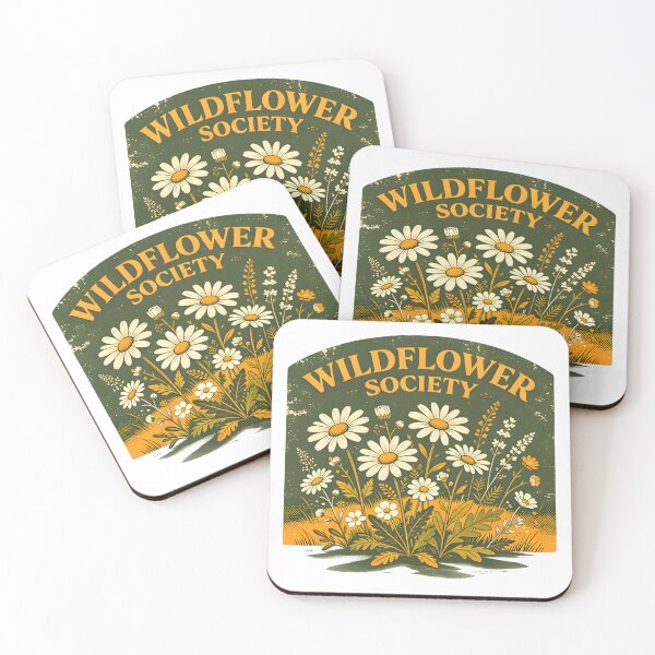 Item preview, Wildflower Society Vintage Botanical T-Shirt Design designed and sold by Spirit of Siam.