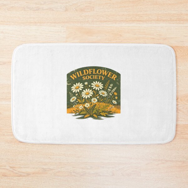 Item preview, Wildflower Society Vintage Botanical T-Shirt Design designed and sold by Spirit of Siam.