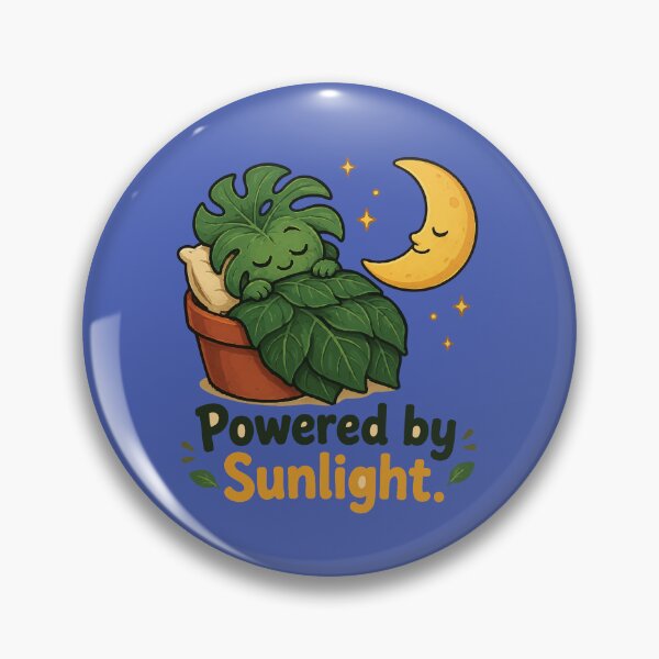 Item preview, Powered by Sunlight Cute Sleeping Plant designed and sold by SimplePoDesign.