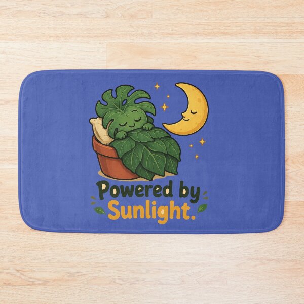 Item preview, Powered by Sunlight Cute Sleeping Plant designed and sold by SimplePoDesign.