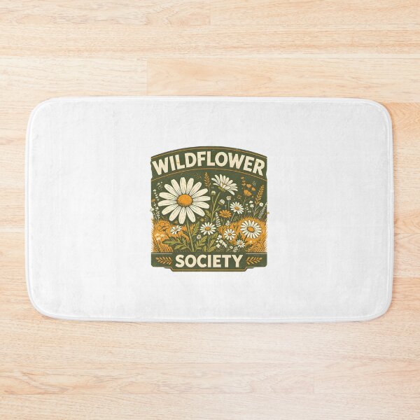 Item preview, Wildflower Society Vintage Botanical T-Shirt Design designed and sold by Spirit of Siam.