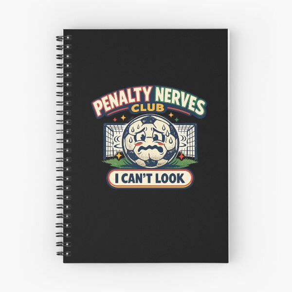 Item preview, Penalty Nerves Club I Can’t Look Soccer Shirt designed and sold by Concrete Coffee Studio.