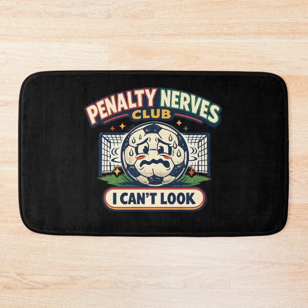 Item preview, Penalty Nerves Club I Can’t Look Soccer Shirt designed and sold by Concrete Coffee Studio.
