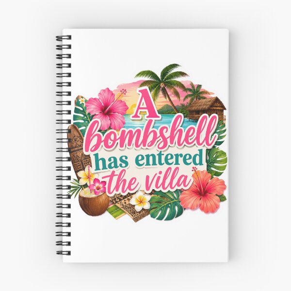 Item preview, A Bombshell Has Entered the Villa | Reality TV Dating Show Quote (Parody) designed and sold by AshleyJaneCo.