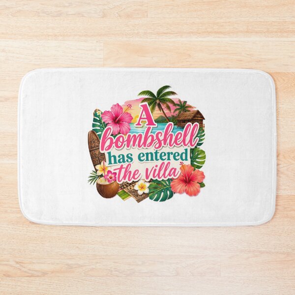 Item preview, A Bombshell Has Entered the Villa | Reality TV Dating Show Quote (Parody) designed and sold by AshleyJaneCo.
