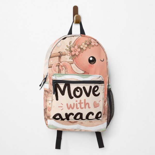 Item preview, Move with Grace Cute Octopus Sticker designed and sold by Snikdha.