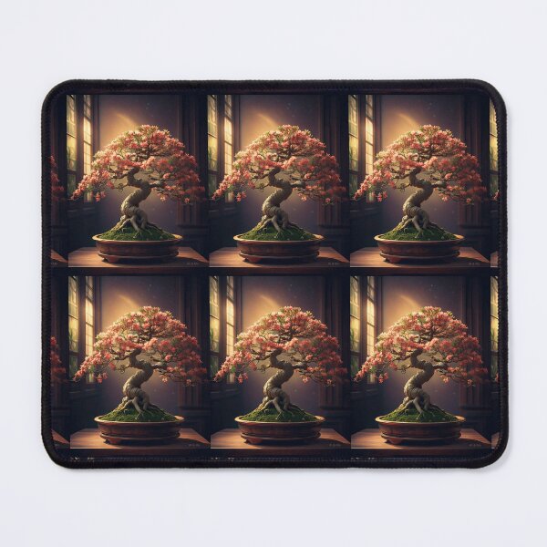 Item preview, Bonsai Tree with Cherry Blossoms Japanese Zen designed and sold by EchoWave11.