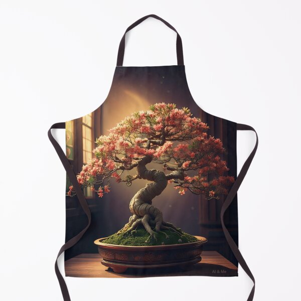Item preview, Bonsai Tree with Cherry Blossoms Japanese Zen designed and sold by EchoWave11.
