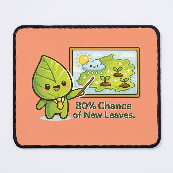 Item preview, 80% Chance of New Leaves Funny Plant Lover designed and sold by SimplePoDesign.