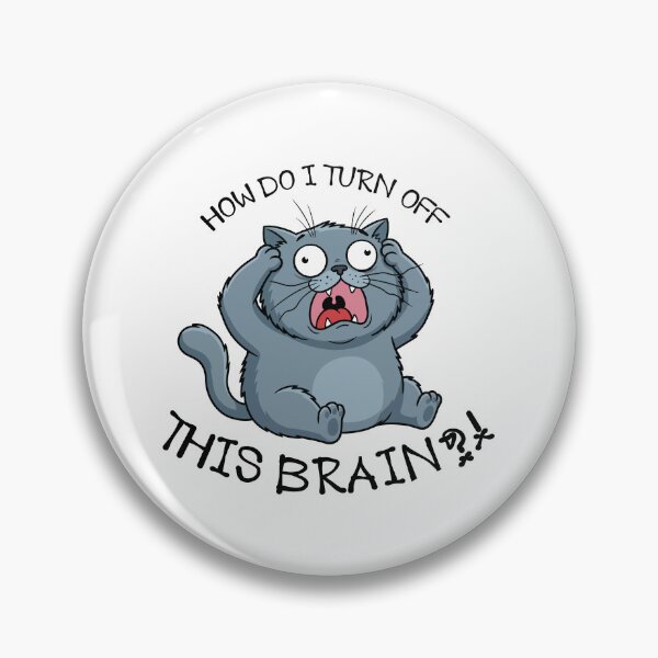 Item preview, Anxious British Shorthair Cat designed and sold by BHP Studio.