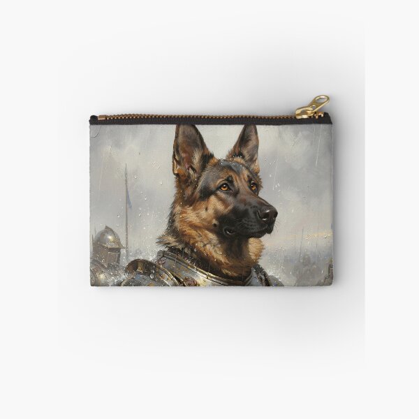 Item preview, German Shepherd Knight Armor Fantasy Art | Medieval War Dog Portrait | Noble Canine Warrior designed and sold by cr6zym1nd.