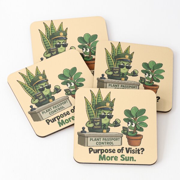 Item preview, Purpose of Visit? More Sun Funny Plant Passport designed and sold by SimplePoDesign.