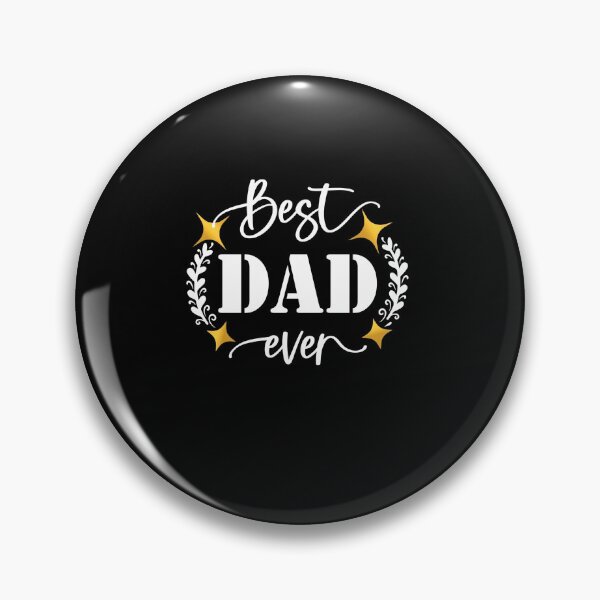 Item preview, Elegant Best Dad Ever Minimal Typography Family Design designed and sold by msaloyach.