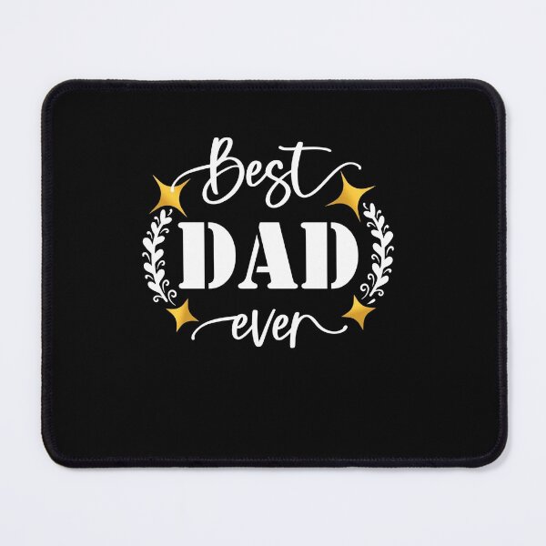 Item preview, Elegant Best Dad Ever Minimal Typography Family Design designed and sold by msaloyach.