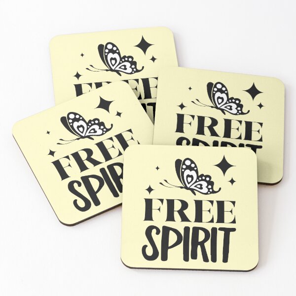 Item preview, Free Spirit Butterfly Sparkle Typography designed and sold by VibeShift Studio.