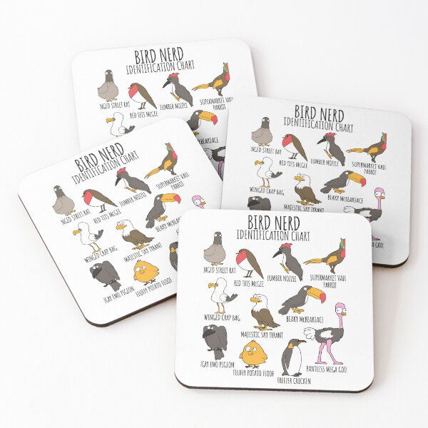 Item preview, Bird Watcher Identification Chart designed and sold by youssef gharbaoui.