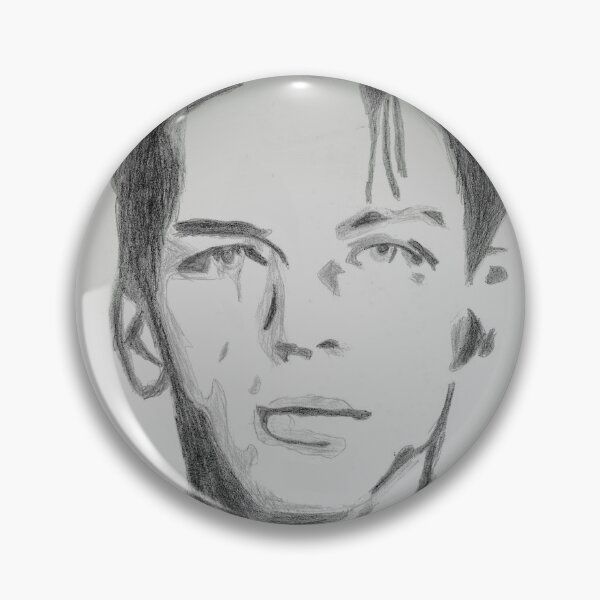 Item preview, Sinatra Mugshot Pencil Portrait designed and sold by GoldenGlimmers.