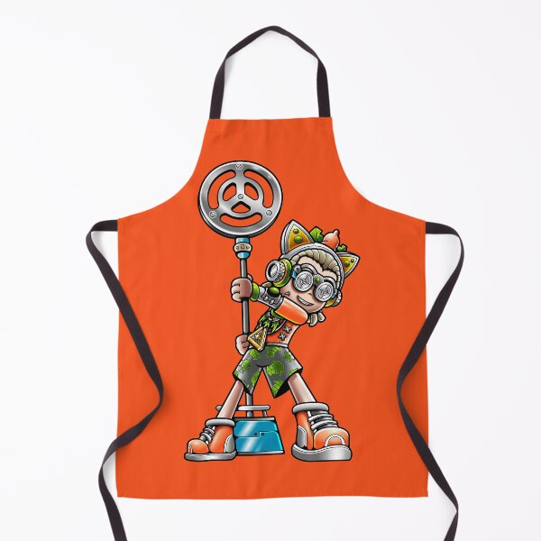 Item preview, Retro Futuristic Cyberpunk Explorer Boy Illustration designed and sold by Lexkon Liu's art.