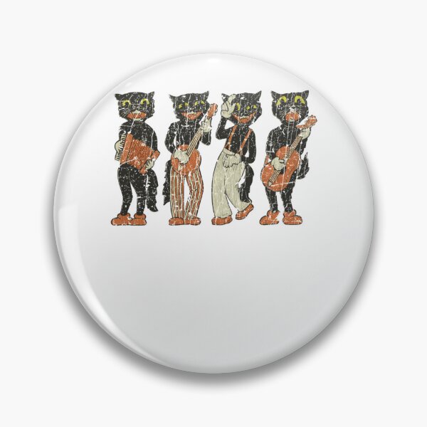 Item preview, 1940s Halloween Black Cat Musicians designed and sold by Cartoonimages.