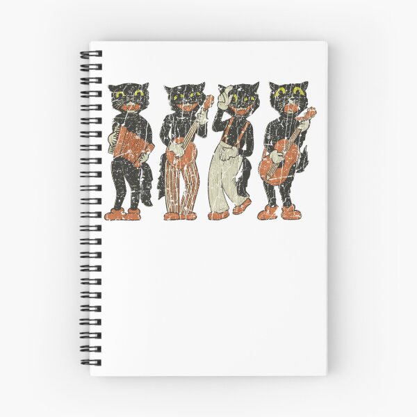Item preview, 1940s Halloween Black Cat Musicians designed and sold by Cartoonimages.