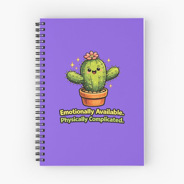Item preview, Cactus Emotionally Available Physically Complicated designed and sold by SimplePoDesign.