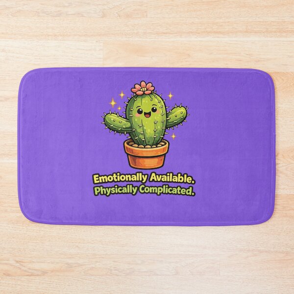 Item preview, Cactus Emotionally Available Physically Complicated designed and sold by SimplePoDesign.