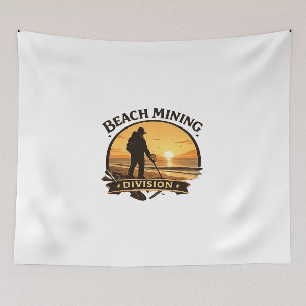 Item preview, Beach Mining. Division Gift Idea For Amber Hunters And Beachcombers designed and sold by Glitch-Cult.