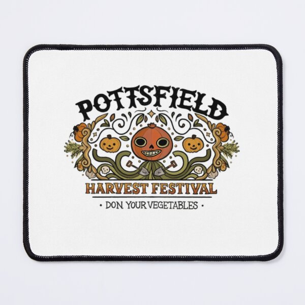 Item preview, Autumn Pumpkin Head Creature Decorative Harvest Border designed and sold by InstantWardrobe.
