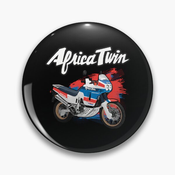 Item preview, Vector de motocicleta todoterreno de aventura azul y blanca designed and sold by InstantWardrobe.