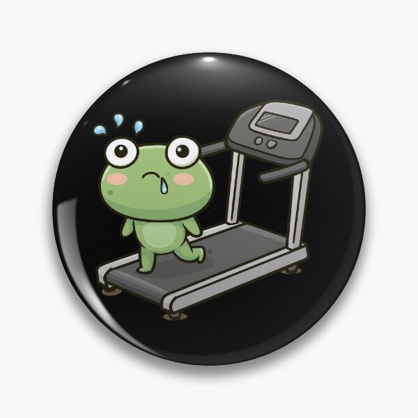 Item preview, Gym Frog Funny designed and sold by Living With Dan.