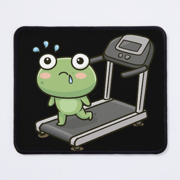 Item preview, Gym Frog Funny designed and sold by LivingWithDan.