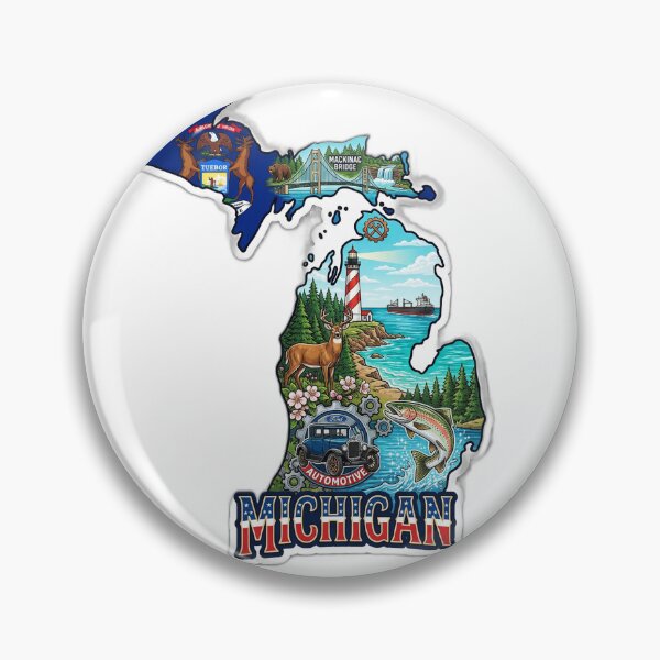 Item preview, Michigan designed and sold by FunFitsFactory.